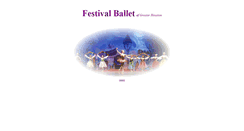 Desktop Screenshot of festivalballet.info